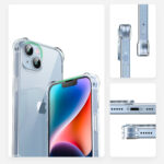 Husa Silicon Ugreen Bright Cushion Transparent Pentru Iphone 14 Plus/ 14 Max - imagine 6