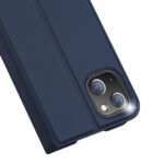 Husa Flip Dux Ducis Skin Pro Kabura Albastru Pentru Iphone 14 Max/ 14 Plus - imagine 4