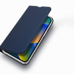 Husa Flip Dux Ducis Skin Pro Kabura Albastru Pentru Iphone 14 Max/ 14 Plus - imagine 7