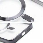 Husa Silicon Electro MagSafe Cu Protectie La Camere Pentru Iphone 13 Pro Max CamShield, Negru - imagine 2