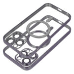 Husa Silicon Electro MagSafe Cu Protectie La Camere Pentru Iphone 13 Pro Max CamShield, Negru - imagine 6