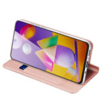 Husa Flip Dux Lux Roz Pentru Samsung Galaxy M31S - imagine 2