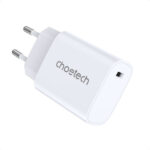 Incarcator Retea Choetech 2 Buc 20W, PD 3.0, QC 3.0, Alb - imagine 2