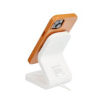 Husa din piele pentru IPHONE 15 Orange - imagine 4