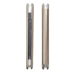 Husa Flip Elegance Gold Pentru Samsung Galaxy A72 5G - imagine 5