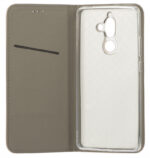 Husa Flip Smart Magnet Gold Pentru Samsung Galaxy A22 4G - imagine 3