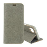 Husa Flip Insertie Aluminiu Gri Pentru Samsung Galaxy A42 5G - imagine 3