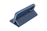 Husa Flip Insertie Carbon Albastru Pentru Samsung Galaxy A41 - imagine 3