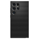 Husa Silicon Spigen Liquid Air case Pentru Samsung Galaxy S24 Ultra,Neagra - imagine 6