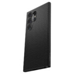 Husa Silicon Spigen Liquid Air case Pentru Samsung Galaxy S24 Ultra,Neagra - imagine 7