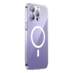 Husa Silicon Baseus Crystal Magnetic, MagSafe Cu Folie de Sticla Pentru Iphone 14 Pro Max - imagine 10
