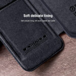 Husa Flip Nillkin Qin Leather Pro Pentru Iphone 14 Pro Max, Negru - imagine 2