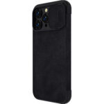 Husa Flip Nillkin Qin Leather Pro Pentru Iphone 14 Pro Max, Negru - imagine 5