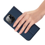 Husa Flip Dux Ducis Skin Pro Pentru Iphone 14 Pro Max, Albastru - imagine 4