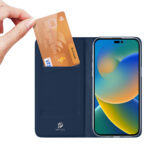 Husa Flip Dux Ducis Skin Pro Pentru Iphone 14 Pro Max, Albastru - imagine 7