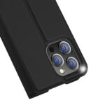 Husa Flip Dux Ducis Skin Pro Pentru Iphone 14 Pro Max, Negru - imagine 6