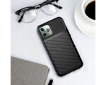 Husa Silicon Thunder Touch Pentru iPhone 14 Pro max, Neagra - imagine 2