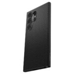 Husa Silicon Spigen Liquid Air case Pentru Samsung Galaxy S24 Ultra,Neagra - imagine 14