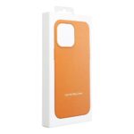 Husa din piele pentru IPHONE 15 Orange - imagine 14