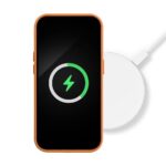 Husa din piele pentru IPHONE 15 Orange - imagine 15