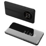 Husa Flip pentru Honor X9 5G / X9 / Magic4 Lite / X30, OEM, Clear View, Neagra
