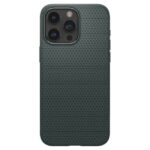 Husa Silicon Spigen Liquid Air Matte Pentru Iphone 15 Pro, Verde