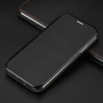Husa Flip Elegance Negru Pentru Samsung Galaxy A22 4G