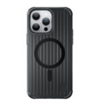 Husa Silicon Kingxbar PQY Geek Pentru Iphone 14 Pro Max, MagSafe, Neagra
