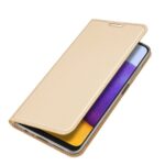 Husa Flip Premium Dux Ducis Skinpro Pentru Samsung Galaxy A22 4g, Gold - imagine 11