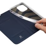 Husa Flip Dux Ducis Skin Pro Pentru Iphone 14 Pro Max, Albastru - imagine 17