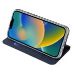 Husa Flip Dux Ducis Skin Pro Kabura Albastru Pentru Iphone 14 Max/ 14 Plus - imagine 11