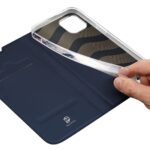 Husa Flip Dux Ducis Skin Pro Kabura Albastru Pentru Iphone 14 Max/ 14 Plus - imagine 19