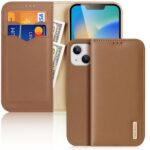 Husa Flip Dux Ducis Hivo Pentru Iphone 14 Plus, Maro