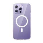 Husa Silicon Baseus Crystal Magnetic, MagSafe Cu Folie de Sticla Pentru Iphone 14 Pro Max - imagine 13