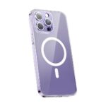 Husa Silicon Baseus Crystal Magnetic, MagSafe Cu Folie de Sticla Pentru Iphone 14 Pro Max - imagine 17