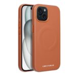 Husă din piele Roar Mag Safe - pentru iPhone 15, Maro - imagine 8
