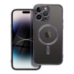 Husa Silicon Electro MagSafe Cu Protectie La Camere Pentru Iphone 13 Pro Max CamShield, Negru