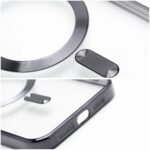 Husa Silicon Electro MagSafe Cu Protectie La Camere Pentru Iphone 13 Pro Max CamShield, Negru - imagine 7