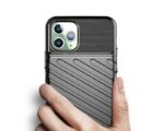 Husa Silicon Thunder Touch Pentru iPhone 14 Pro max, Neagra - imagine 9
