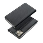 Husa Flip Smart Magnet, pentru iPhone 14 Pro Max, Negru