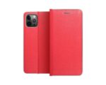 Husa Flip Insertie Aluminiu Rosu Pentru Samsung Galaxy A72