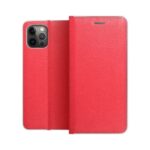 Husa Flip Insertie Aluminiu Rosu Pentru Samsung Galaxy A72