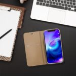 Husa Flip Insertie Gold Pentru Samsung Galaxy M21 - imagine 7