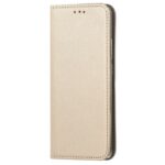 Husa Flip Smart Magnet Gold Pentru Samsung Galaxy A22 4G