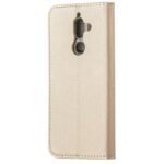 Husa Flip Smart Magnet Gold Pentru Samsung Galaxy A22 4G - imagine 4