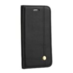 Husa Flip Real Leather Negru Pentru Samsung Galaxy J4 2018 - imagine 3