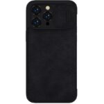 Husa Flip Nillkin Qin Leather Pro Pentru Iphone 14 Pro Max, Negru - imagine 9