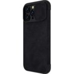 Husa Flip Nillkin Qin Leather Pro Pentru Iphone 14 Pro Max, Negru - imagine 11