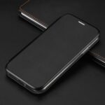Husa Flip Elegance Negru Pentru Samsung Galaxy A22 4G - imagine 6