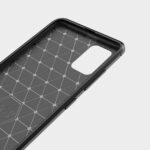 Husa Silicon Carbon Albastru Pentru Samsung Galaxy A71 - imagine 2
